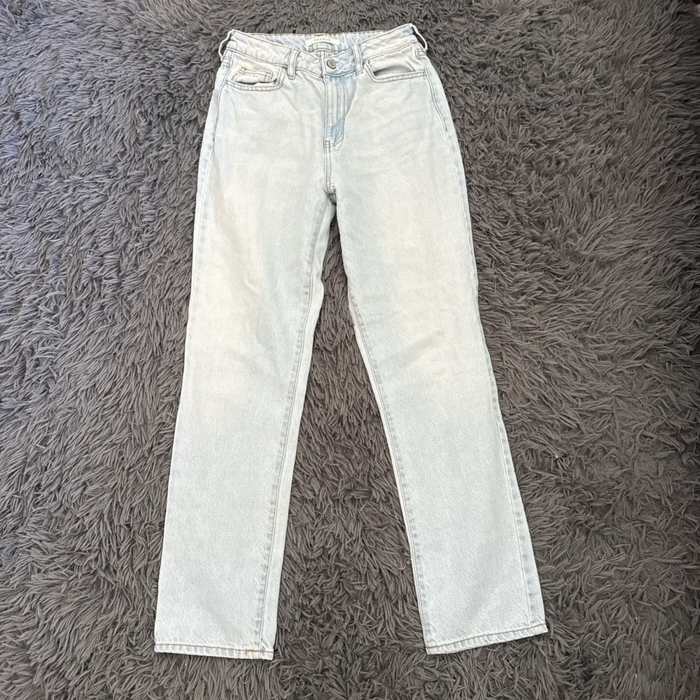 light blue jeans